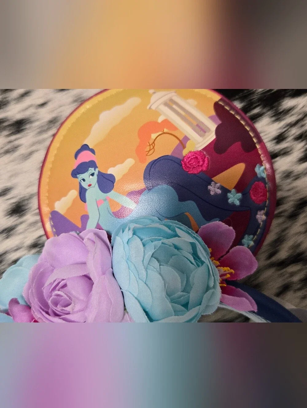 Disney Park Fantasia 85th Anniversary Pastoral Symphony Mickey Ear Headband NWT
